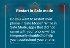 Android Güvenli modda açma